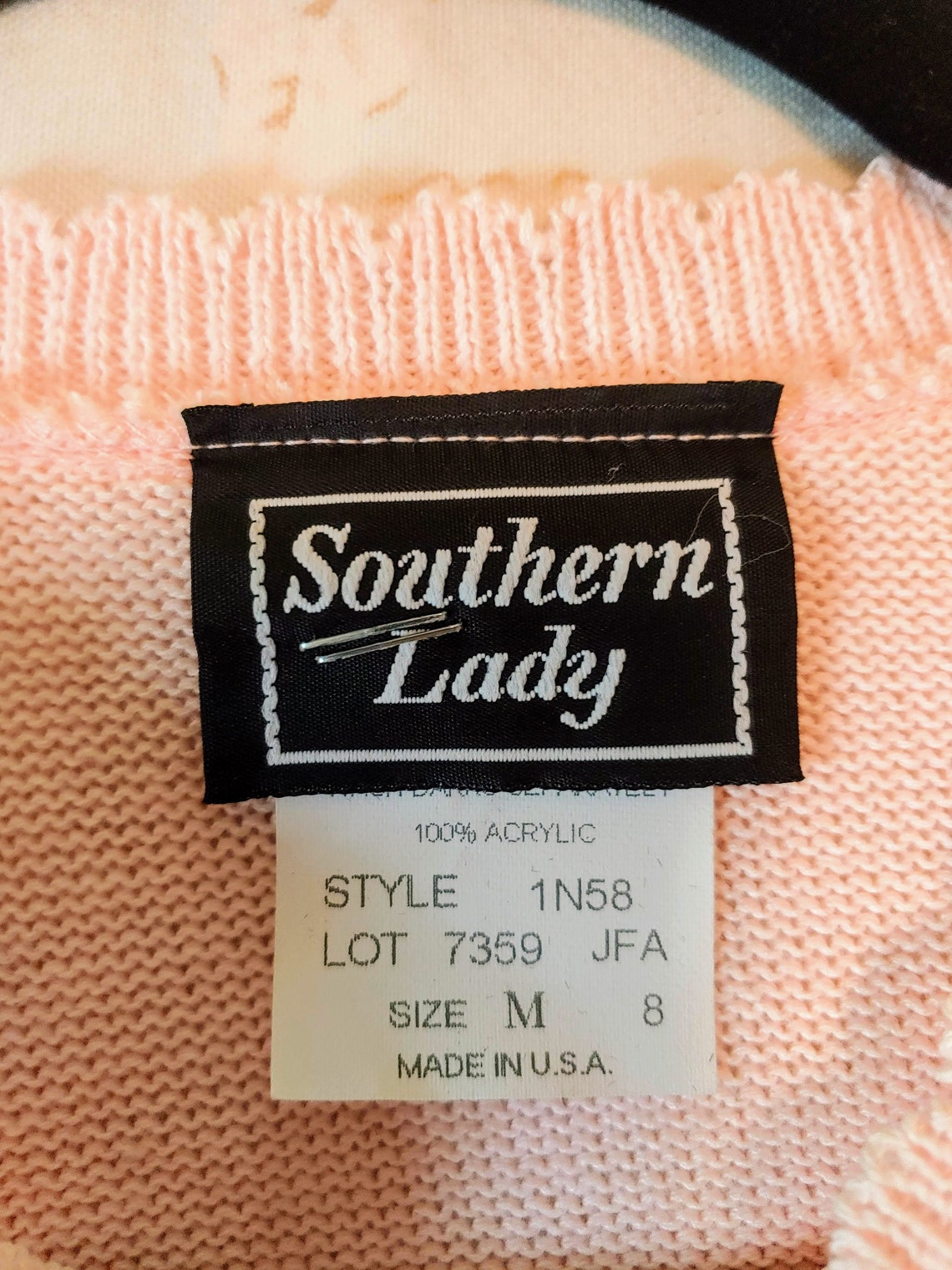 Southern Lady Short Sleeved Sweater Etsy