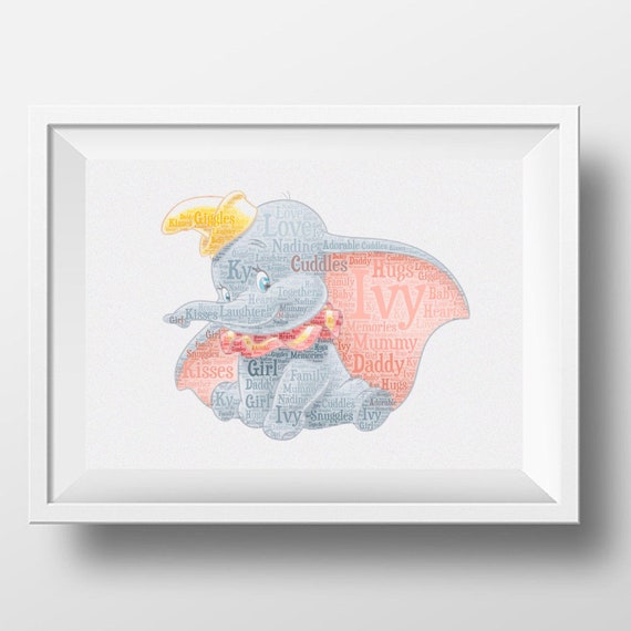 personalised dumbo gifts