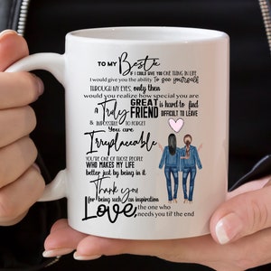 Bestie Mug - Irreplaceable Friend Gift - Coffee Mug