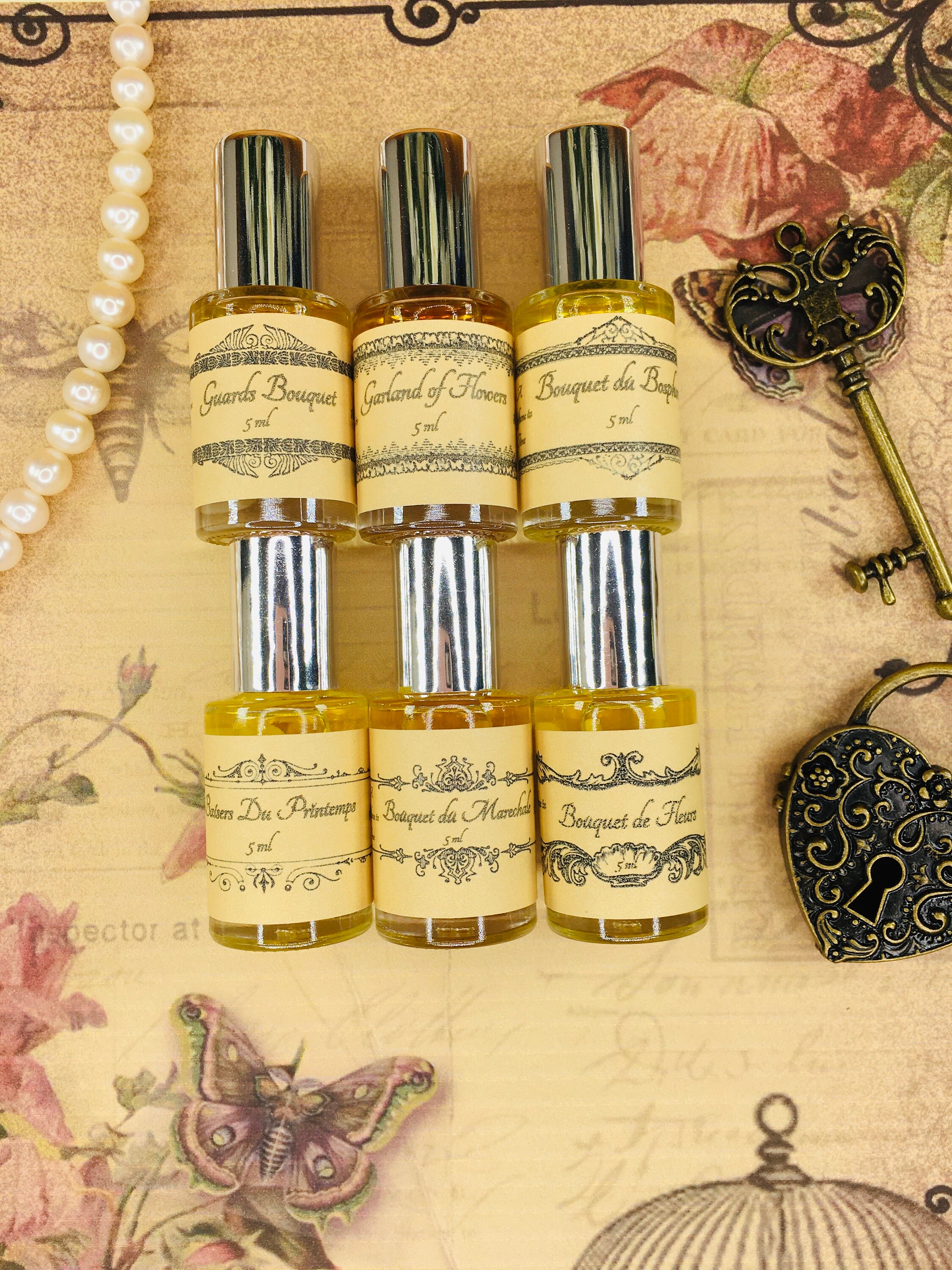 Miss Beadle's Lemon Verbena Perfume 1857 Formula Little - Etsy