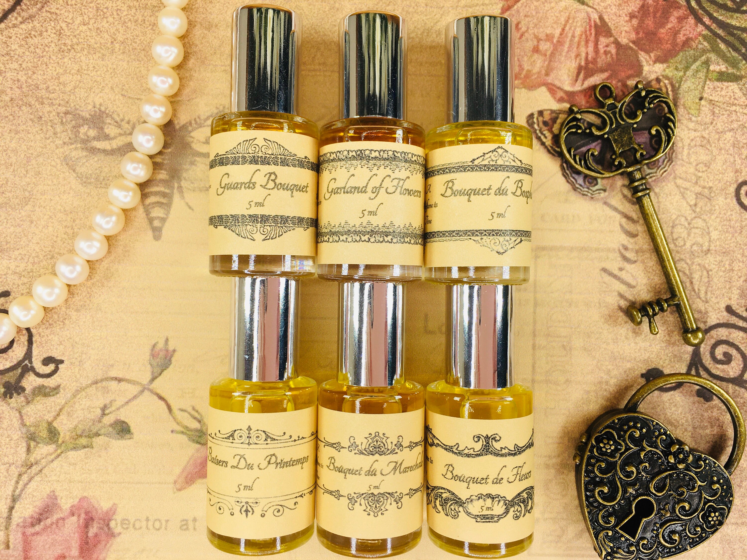 Miss Beadle's Lemon Verbena Perfume 1857 Formula Little - Etsy