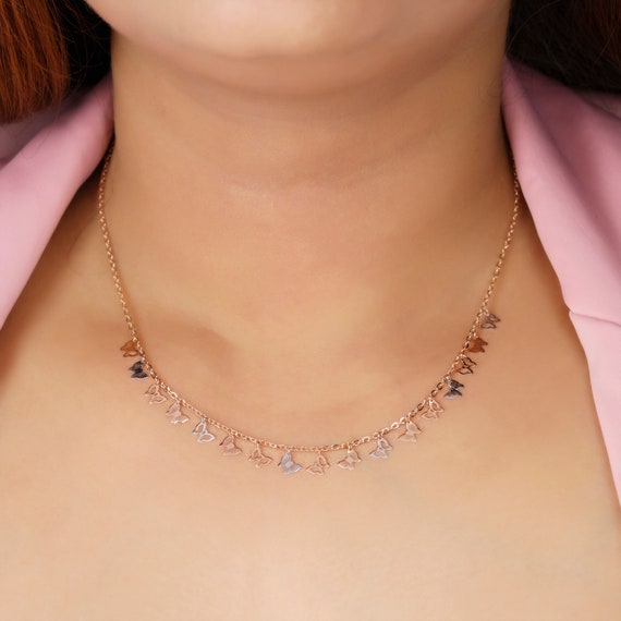 Butterfly 2024 dangle necklace