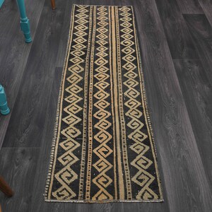 1.7x5.9 ft, TURKISH Runner, PATCHWORK, VINTAGE Runner, Oushak Runner, Runner Rug, Turkish Runner Rug, Wool Runner, Hallway Runner, Handmade