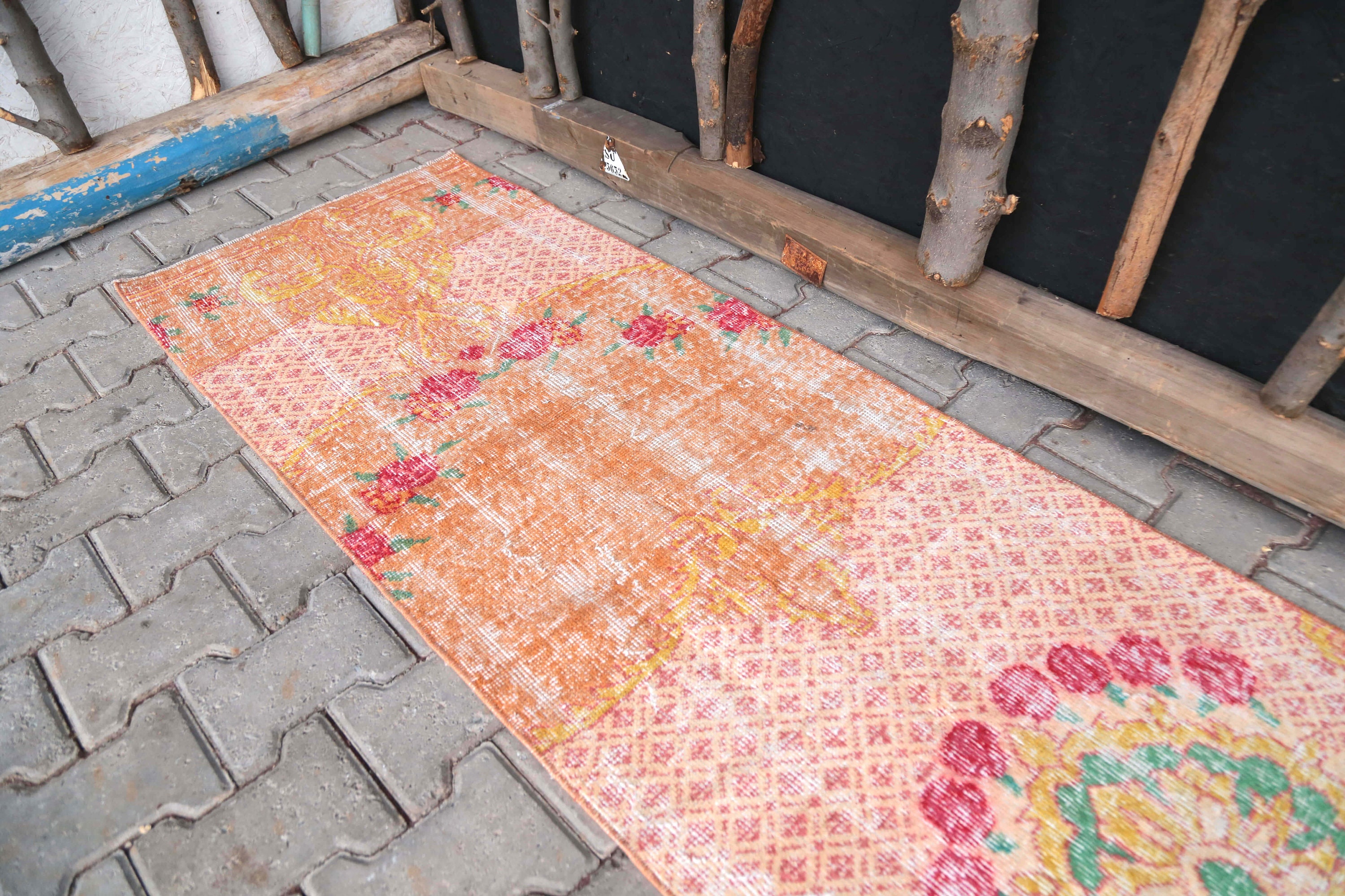 2'1x10'4 ft TURKISH RUNNER RUG Vintage Rug Etsy