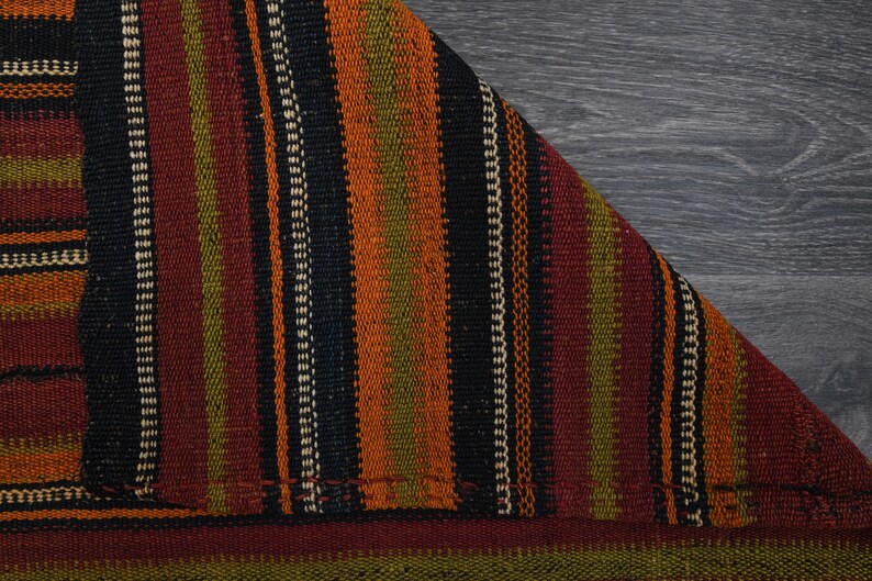 4.7x6.9 Ft, TURKISH KILIM Rug, Vintage Rug, Oushak Rug, Flatweave Rug