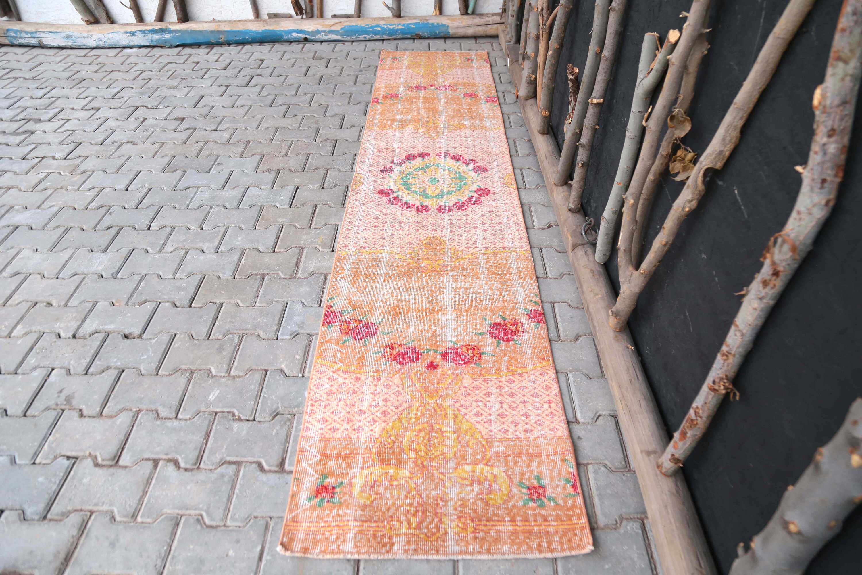 2'1x10'4 ft TURKISH RUNNER RUG Vintage Rug Etsy