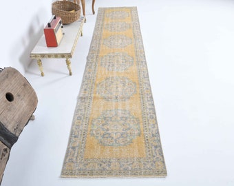 7x10 ベージュパープルラグ、トルコラグ、ヴィンテージラグ、HERIZ