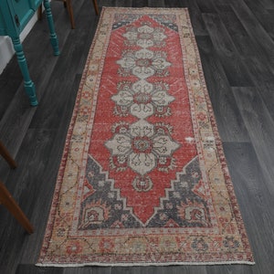 90 x 300 cm, TÜRKISCHER Teppichläufer, Vintage Teppich, Handgemacht, Kelimteppich, Kelimteppich, Kelimteppich, Kelimteppich, Kelimteppich, Shabby Chic