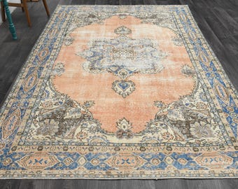 ラグ ヴィンテージラグ トルコラグ レア】トルコラグ 97×203 ヴィンテージラグ ターキッシ