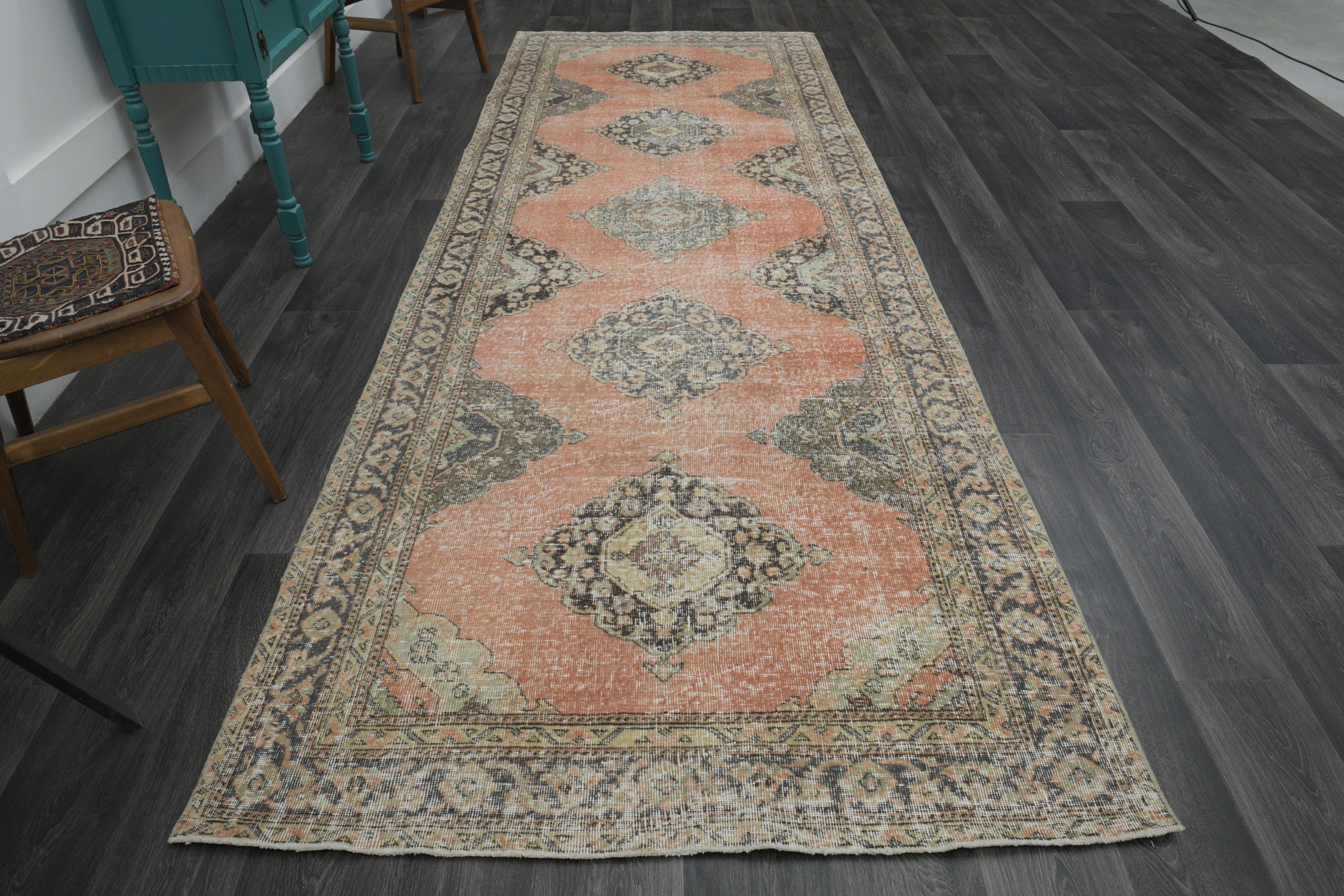 4.6x12.7 Ft, HALLOWEEN DECOR, TURKISH Rug, Runner Rug, Wool Rug, Vintage Rug, Handmade Rug, Oushak Rug, Authentic Rug, Bohemian Rug, Orange - Etsy 4.6x12.7 Ft, HALLOWEEN DECOR, TURKISH Rug, Runner Rug, Wool Rug, Vintage Rug, Handmade Rug, Oushak Rug, Authentic Rug, Bohemian Rug, Orange - Etsy