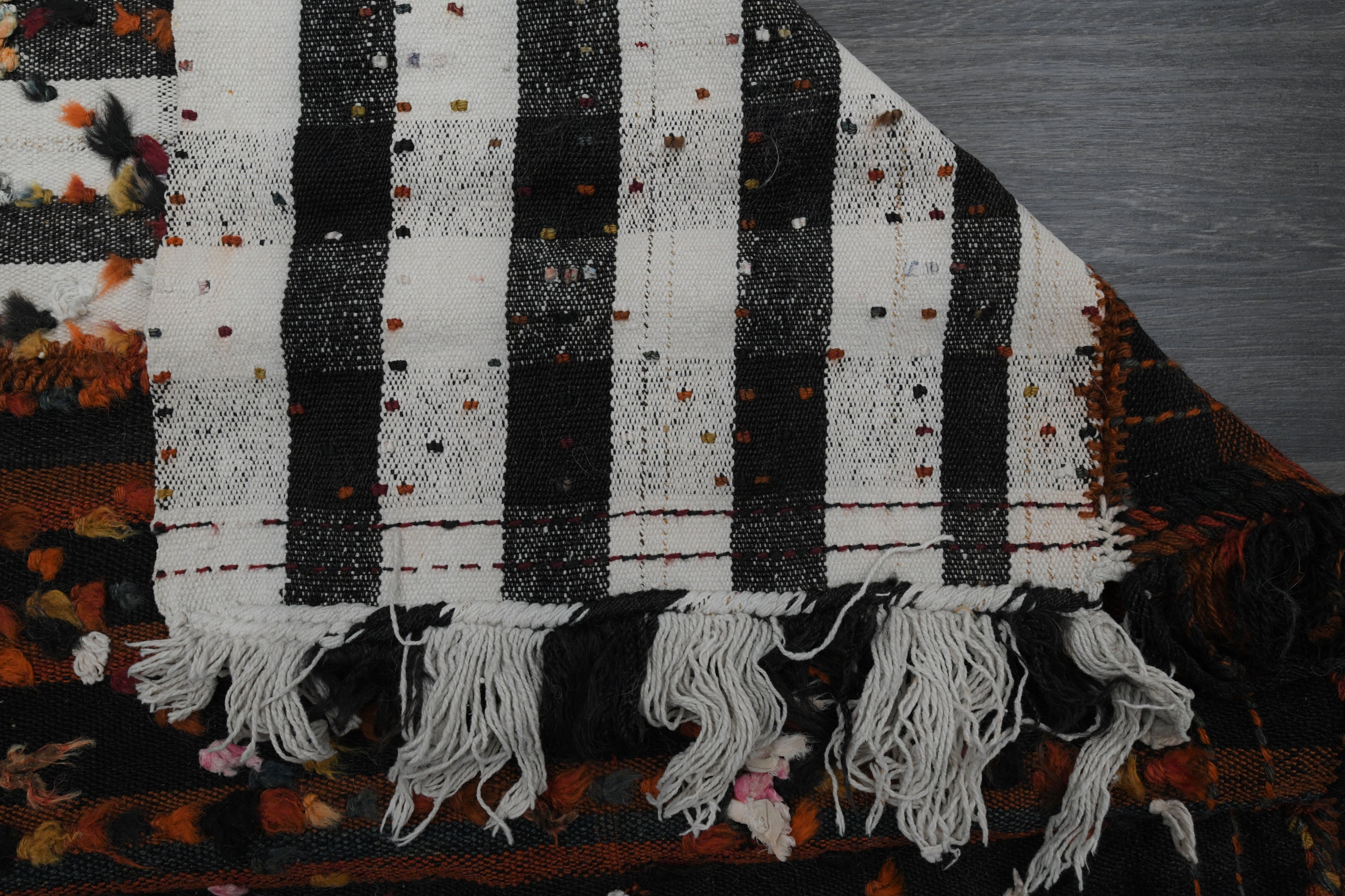 4.3x7.1インチ、トルコ製ラグ、キリムヴィンテージラグ