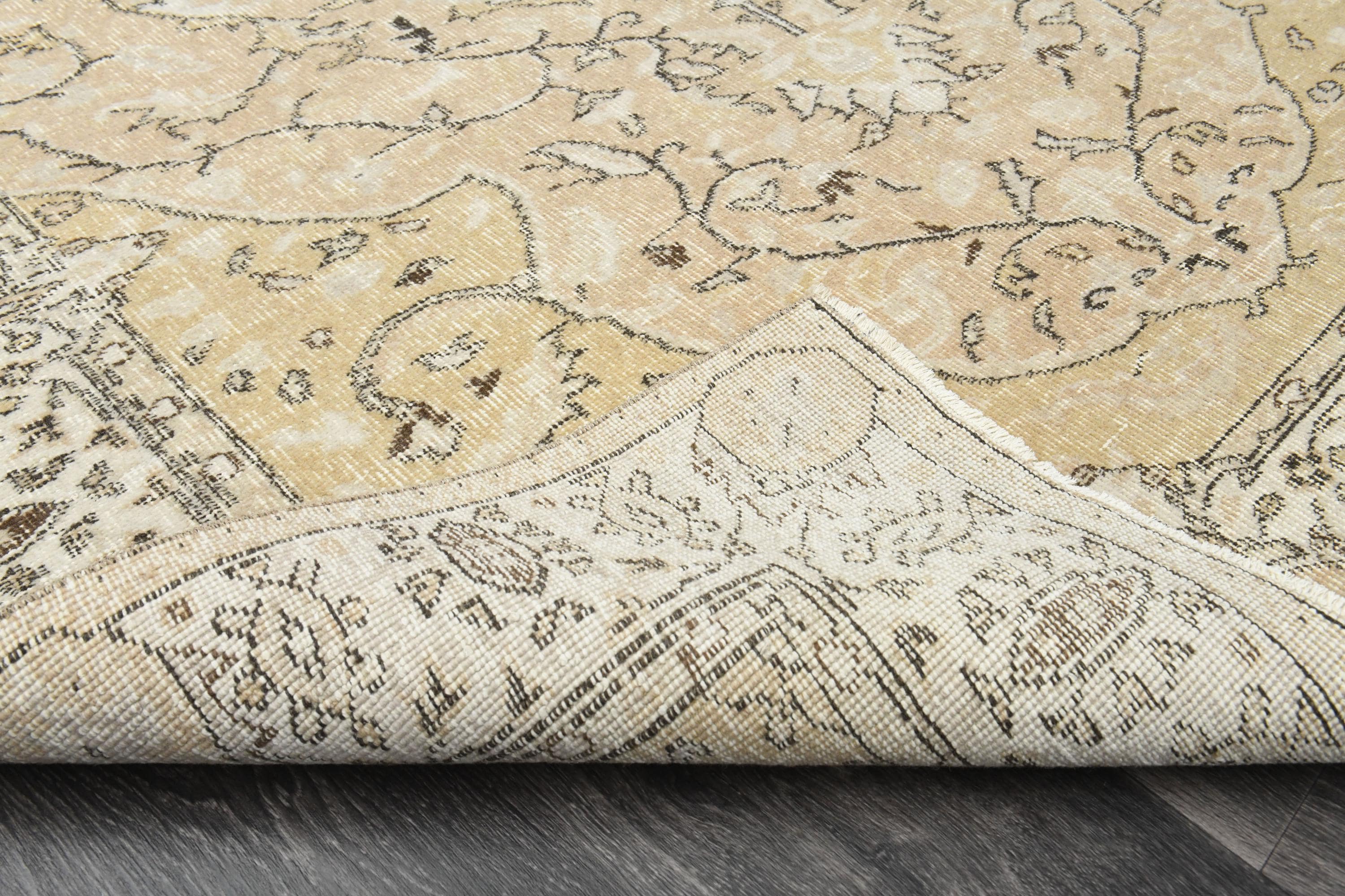 5.4 x 8.7フィート、ブラウントルコ製エリアラグ、トルコラグ