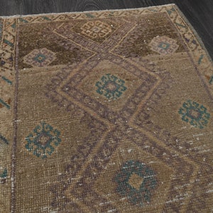 1.7x2.8 Ft, TURKISH Rug, Vintage Rug, Oushak Rug, Wool Rug, Handmade Rug, Bath Mat, Door Mat, Farmhouse Decor, Runner Rug, Small Rug, Carpet