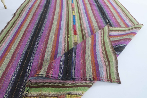 4.9 x 6.7フィート、トルコキリムラグ、ヴィンテージラグ