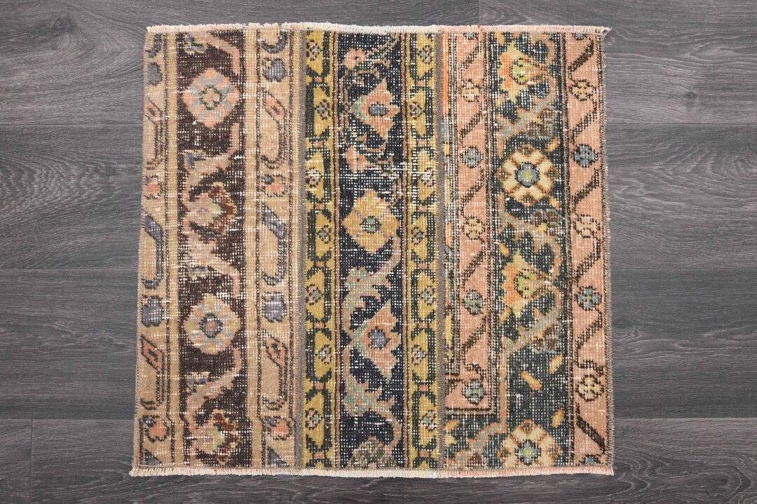 23x25 Inches, BATH MAT, DOOR Mat, Vintage Rug, Doormat Rug