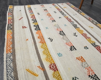3.8 x 11.3 フィート、トルコキリム ランナー、ヴィンテージ ランナー