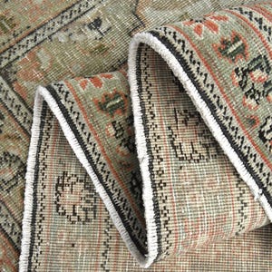 9x12 ft, RED TURKISH Rug, VINTAGE Rug, Oversized Rug, Area Rug, Oushak Rug, Handmade Rug, Wool Rug, Bohemian Rug, Oriental Rug, 9.3x12.5 ft