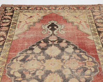 5.4x9.6フィート、トルコ製ラグ、ヴィンテージラグ、ノマディックラグ