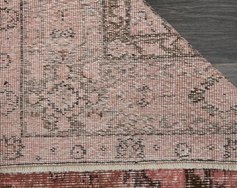 7x10.3フィート、ヴィンテージラグ、トルコラグ、OUSHAKラグ