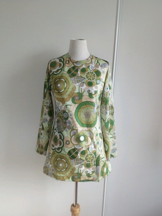 Vintage tunic or short dress - Seventies