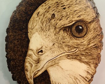 Hawk Wood Burning