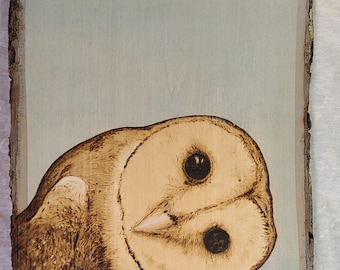 Owl Wood Burning