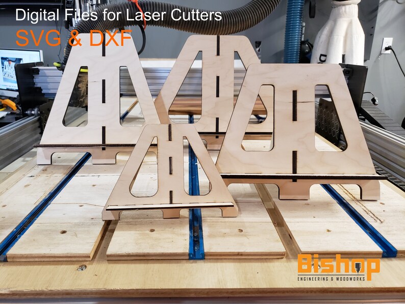 Easel Digital Files for Laser and CNC SVG DXF 8 Files. 4 Etsy