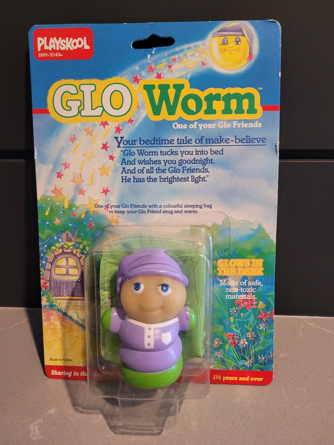 RARE New 1980's Glow Worm Glo Friends GLO WORM Etsy