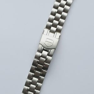 TAG HEUER Watch BRACELET 20 mm. Stainless Stell ref. Y- P5. FAA005 Mens used