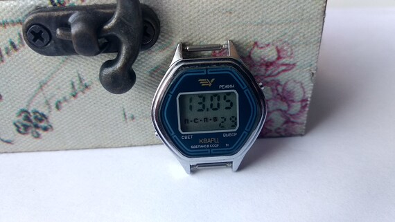 russian digital watch
