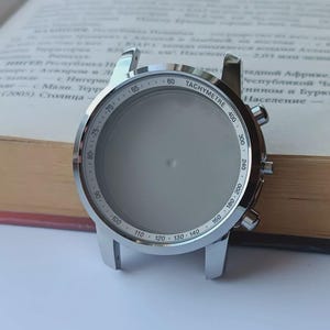 Watch case TISSOT Chronograph 200 Atm Swiss T461 Men's SAPPHIRE CRYSTAL  Size 40 mm