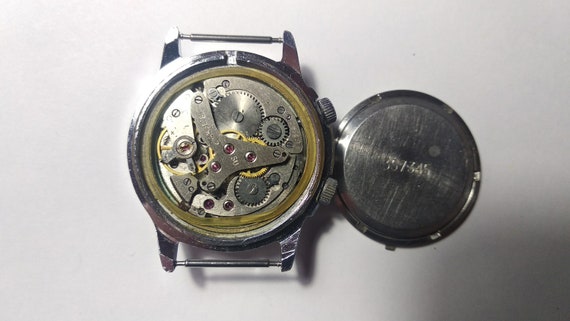 VINTAGE  Wrist Watch POLJOT  Alarms Soviet  Mecha… - image 10
