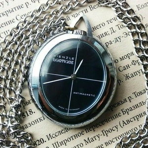 Vintage Watch  KIENZLE BOUTIQUE Germany Pocket UNISEX Art- Deco Pendant   Beautiful  Collection Germany Watch Antimagnetic 1960s