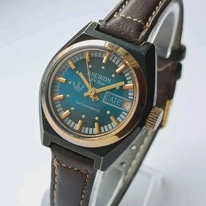 Vintage watch Ruhla- ASEIKON DE LUXE Women&#39;s Rare Wrist watch Germany  1970&#39;s