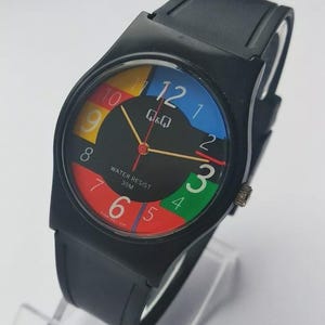 Vintage Wrist Watch Q&Q  Quartz Men&#39;s Wrist Watch  Japan  Good condition