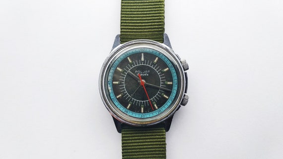 VINTAGE  Wrist Watch POLJOT  Alarms Soviet  Mecha… - image 4