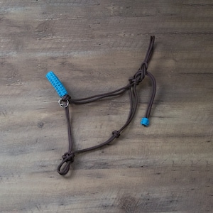 Custom Sidepull Rope Halter | Custom Bitless Bridle | Rope Sidepull | Bitless Bridle | Riding Halter | Sidepull Halter | Bitless Rope Halter