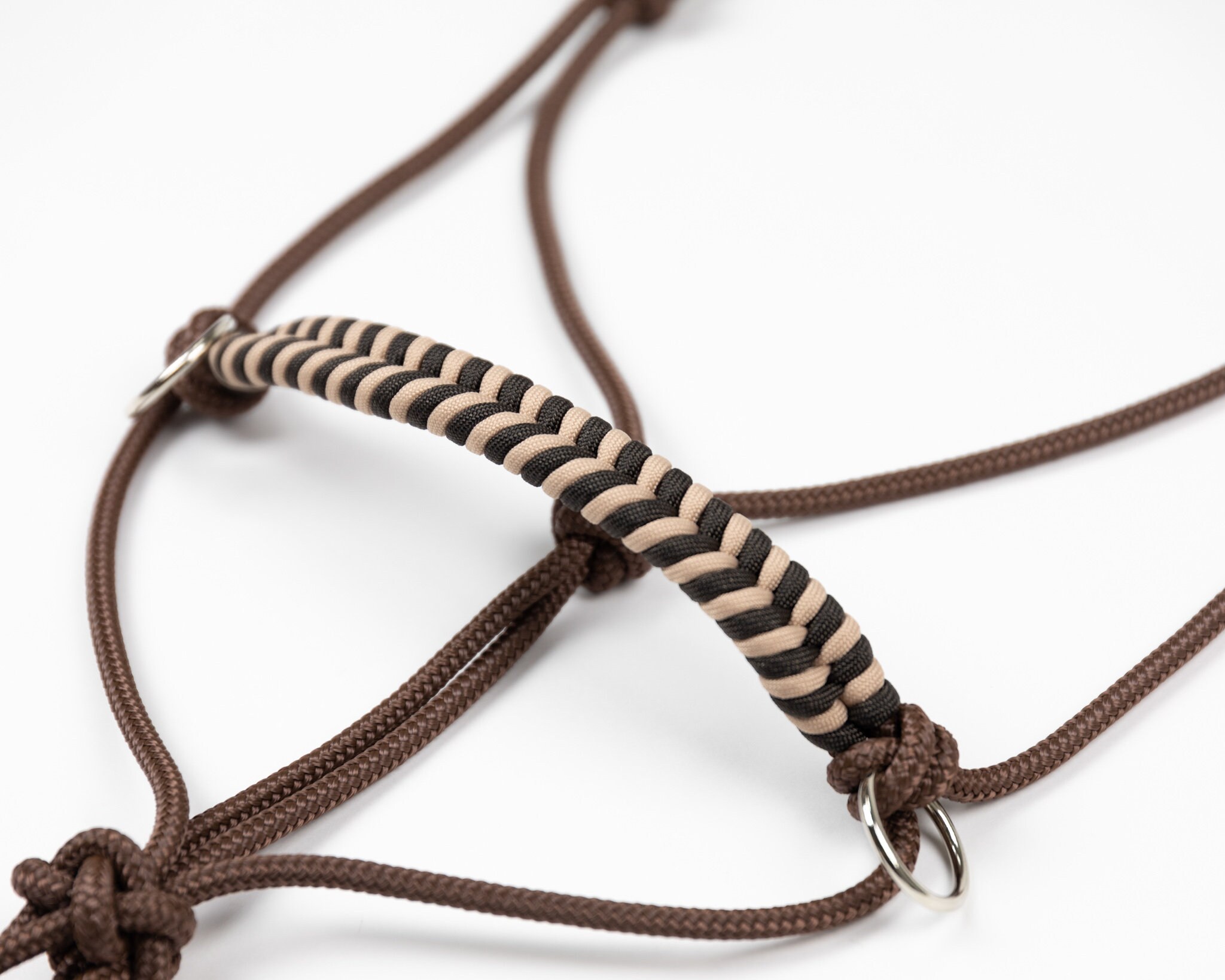 Custom Sidepull Rope Halter Custom Bitless Bridle Rope Etsy UK