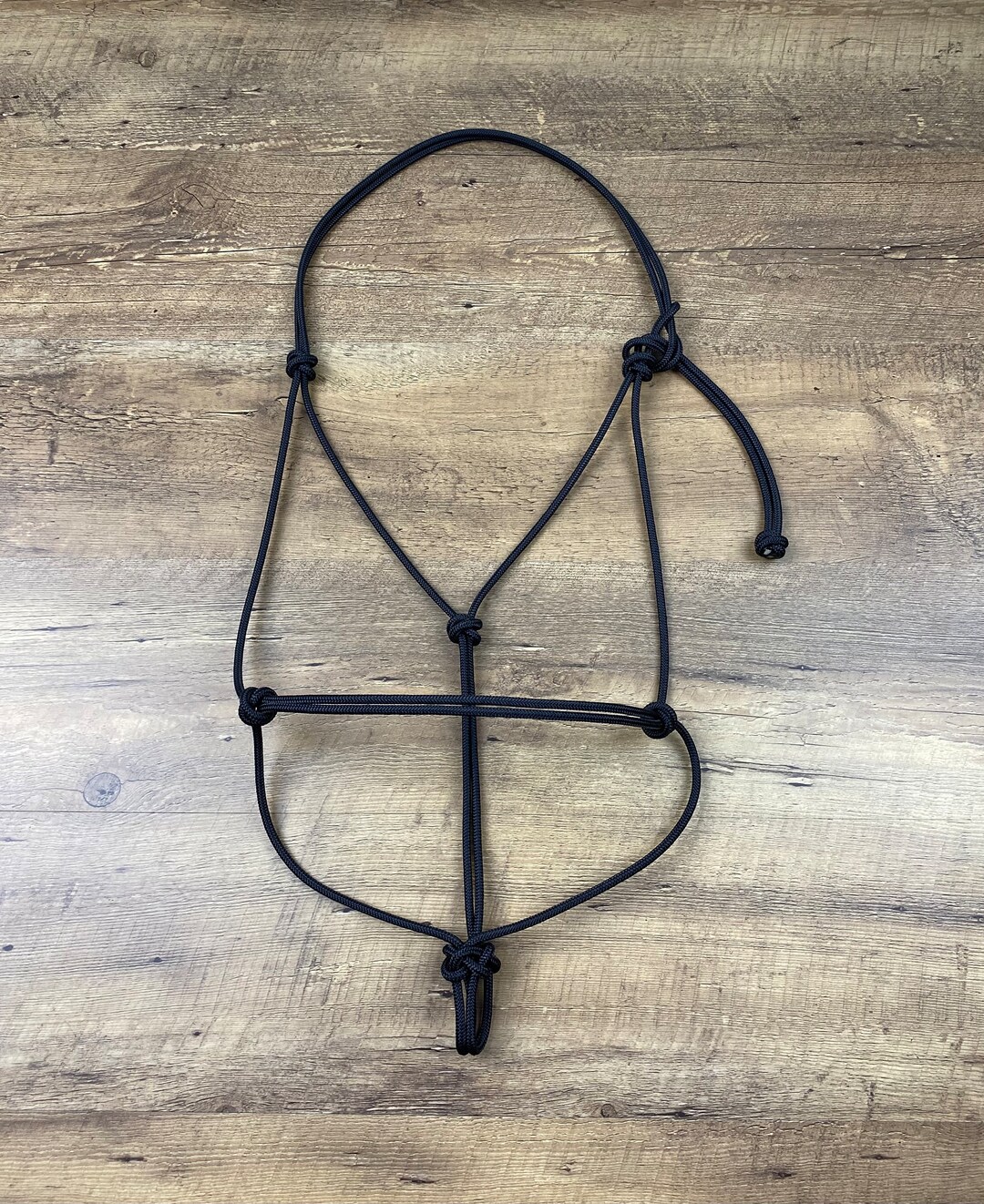 Custom 2 Knot Trail Rope Halter Trail Halter custom Horse Halter Rope