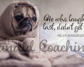 He Who Laughs Last - Computer Wallpaper/Printable