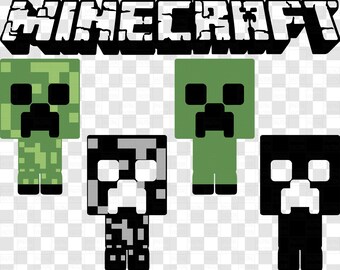 Minecraft Svg Etsy