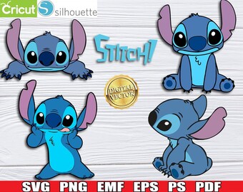 Download Free Stitch Svg Bundle Stitch Bundle Lilo Cut File Disney Etsy SVG Cut Files