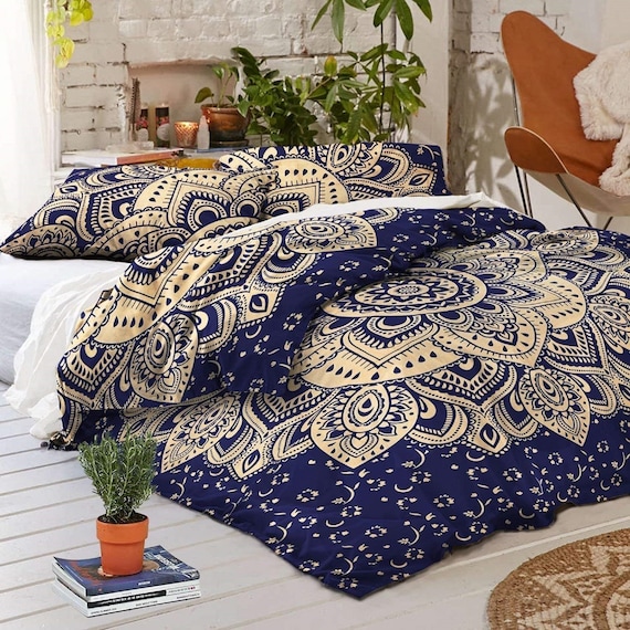 Mandala Indian Bedspread Throw Tapestry Queen Size 100% Cotton Bedding Blanket Mandala Indian Bedspread Throw Tapestry Queen Size 100% Cotton Bedding Blanket