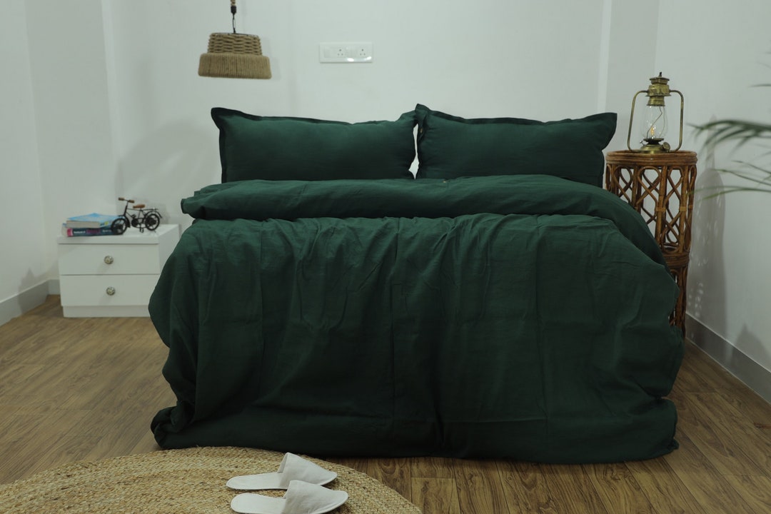 Forest Green Bedding Set Queen Duvet Cover King Bedding Set Queen
