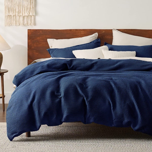 Navy Blue Duvet Etsy