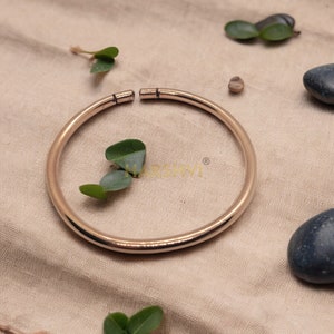 Handmade Copper Bracelet / Bangle | 40g | Copper Band | Health Benefits | Pain Relief & Arthritis Support | Unisex Healing Jewelry