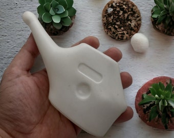 Jal Neti Pot: Food Grade Plastic, Ayurvedic Nasal Cleanse (150 ml)