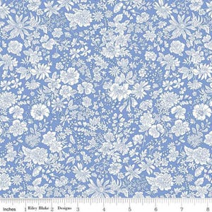 Emily Belle in Marine Blue (01666409a) | Emily Belle | Liberty Fabrics | Riley Blake | fcy6p4 - fdjb6r - fs7uw