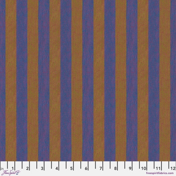 Wide Stripe in Butterscotch (ssgp001.butterscotch) | Shot Cotton Stripes | Kaffe Fassett | Free Spirit | fcc73t - fda4bi - fsgyr