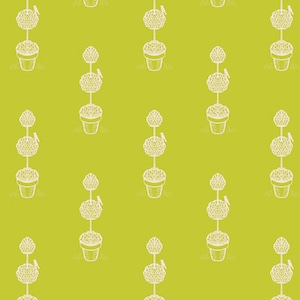 Topiary Garden in Leaf (spe78310) | Spring Equinox | Katie O&#39;Shea | Art Gallery | fclz8y - fdg8ku - fs5m9